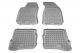 Λαστιχένια πατάκια Rezaw Plast για VW Passat B5 / B5.5 (1996-2005) - τύπου σκαφάκι - γκρι - 4τμχ.