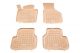 Λαστιχένια πατάκια Rezaw Plast για VW Passat B6 / B7 (2005-2014) / Tiguan (2007-2016) / Jetta (2011+) - τύπου σκαφάκι - μπεζ - 4τμχ.
