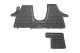 Λαστιχένια πατάκια VW Transporter T5 multivan (2003-2015) / T6 (2015-2019) / T6.1 (2019+) - τύπου σκαφάκια - 2τμχ., Rezaw Plast