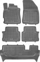 Λαστιχένια πατάκια Rezaw Plast για Dacia Jogger (2021+) 7 seats τύπου σκαφάκι - 5τμχ.