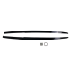 Πρόσθετα μαρσπιέ για BMW F30 / F31 M Performance design  - μαύρα γυαλιστερά