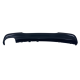 Diffuser πίσω προφυλακτήρα για BMW Е90 - M pack design μονό για διπλή εξάτμιση