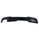 Diffuser πίσω προφυλακτήρα για BMW F10 - M pack design μονό για διπλή εξάτμιση