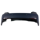Πίσω προφυλακτήρας για BMW F30 με μονό diffuser - M pack design με ανοίγματα για parktronic