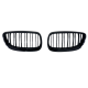 Μάσκα BMW E92 (2006-2010) - διπλές γυαλιστερές - 2τμχ.