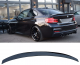 Αεροτομή πορτ μπαγκάζ BMW F22 (2014-2021) - μαύρη γυαλιστερή