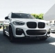 Spoiler εμπρός προφυλακτήρα BMW X3 G01 (2018-2021) - μαύρο γυαλιστερό