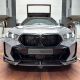 Spoiler εμπρός προφυλακτήρα BMW X6 G06 (2020-2022) M-Sport design - μαύρο γυαλιστερό