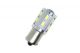 Led λάμπα BA15S με 16 ultra bright led και προτζέκτορα μονού φωτισμού λευκή - 1τμχ.