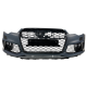 Προφυλακτήρας εμπρός για Audi A6 (2011-2014) - RS6 Design με ανοίγματα για parktronic  και πιτσιλίθρες