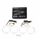 Angel eyes BMW E36 / E38 / E39 CCFL - κίτρινο χρώμα