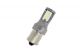 Led λάμπα BA15S με 2 1860 chip super bright led με Canbus μονού φωτισμού λευκή - 1τμχ.