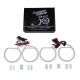 Δαχτυλίδια Ford Focus MK2 (2004-2008) led angel eyes - lightbar design - Λευκό χρώμα