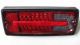Πίσω φανάρια led για Mercedes W461/W463 G-CLASS (1990-2012) - φιμέ - σετ 2τμχ.