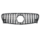 Μάσκα για Mercedes GLA X156 (2013-2018) chrome/black - GT