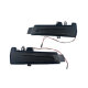 Τρεχούμενα led φλας για καθρέφτες για Mercedes A-class W176, B-Class W246, E-Class W212, C-Class W204, CLA, GLA X156, GLK X204, S-Class W221 (2009-2013), CLS W218 (2010-2018) - φιμέ - σετ 2τμχ.