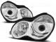 Φανάρια εμπρός Mercedes C-CLASS W203 (2000-2004) led sedan , με λάμπες (Η7) - σετ 2τμχ.