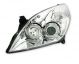 Φανάρια εμπρός angel eyes για Opel Vectra C (2005-2009) - chrome , χωρίς λάμπες (Η7) - σετ 2τμχ.