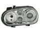 Φανάρια εμπρός για Vw Golf IV R32 - chrome , χωρίς λάμπες (Η7) - σετ 2τμχ.