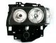 Φανάρια εμπρός angel eyes για Vw Transporter T4 (1997-2003) , μαύρα , χωρίς λάμπες (Η7) - σετ 2τμχ.