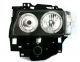 Φανάρια εμπρός angel eyes για Vw Transporter T4 (1997-2003) , μαύρα , χωρίς λάμπες (Η7) - σετ 2τμχ.