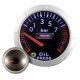 Όργανο Πίεσης Λαδιού Diamond Prosport Καθρέφτης Φιμέ 52mm Με 7 Χρώματα (CAR0000579)