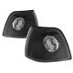 Μπροστινά Φλας Για Bmw 3 E36 90-99 Sedan/Compact/Touring Μαύρα/Clear 2 Τεμάχια Sonar (CAR0005384)