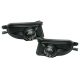 Προβολείς Ομίχλης Για Mercedes-Benz W210 99-02 / W208 98-02 / R170 96-00 Projectors Black 2 Τεμάχια (CAR0008969)