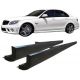 Πλαινά Μασπιέ Για Mercedes-Benz C-Class W204 07-14 C63 Amg Look Από Abs Πλαστικό 2 Τεμάχια (CAR0009645)