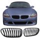 Καρδιές Μάσκας Για Bmw Z4 E85 / E86 02-08 Μαύρο Γυαλιστερό 2 Τεμάχια (CAR0010012)