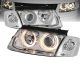 Μπροστινά Φανάρια Set Για Vw Passat 3B 96-00 Angel Eyes Χρωμίου H7/H7 Depo (CAR0010876)