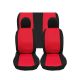 Καλύμματα Καθισμάτων Υφασμάτινα Smart Style Μαύρο-Κόκκινο Σετ Εμπρός-Πίσω 8 Τεμάχια (CAR0012068)