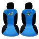 Καλύμματα Μπροστινών Καθισμάτων Fleece Mickey-Donald Μαύρο/Μπλε 9919009 4 Τεμάχια (CAR0013013)