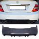 Πισινός Προφυλακτήρας Για Mercedes-Benz C-Class W204 07-14 C63 Facelift / Amg Look (CAR0013978)
