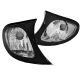 Μπροστινά Φλας Για Bmw 3 E46 01-05 Sedan/Touring Μαύρα/Clear Depo (CAR0014274)