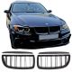 Καρδιές Μάσκας Για Bmw 3 E90 /E91 05-08 M4 Look Με Διπλή Γρίλια Μαύρο Γυαλιστερό 4 Τεμάχια (CAR0014915)