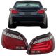 Πισινά Φανάρια Set Για Bmw 5 E60 03-07 Led Bar Κόκκινο/Crystal JunYan (CAR0015202)