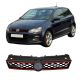 Μάσκα Για Vw Polo 6R/6C 09-16 GTI Look Κυψελωτή Με Κόκκινο Σιρίτι 1 Τεμάχιο (CAR0015223)
