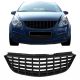 Μάσκα Για Opel Corsa D 06-11 Χωρίς Σήμα Με Κάθετες Γραμμές Μαύρη Ματ 1 Τεμάχιο (CAR0015600)