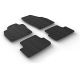 Πατάκια Αυτοκινήτου Gledring 0648 Για VW Polo ΑW 17+ / Audi A1 18+ / Seat Ibiza KJ 17+ / Arona KJ7 17+ / Skoda Fabia 21+ Μαύρο 4 Τεμάχια (CAR0016954)