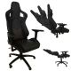 Κάθισμα Bucket RS Gaming Chair Δερματίνη - Suede Μαύρο Με Κόκκινες Ραφές Καπιτονέ 1 Τεμάχιο Carner 2039 (CAR0017168)