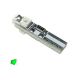 Λάμπα Led T5 3 Led 12volt 0.6watt Canbus Πράσινη 1 Τεμάχιο (CAR0018594)