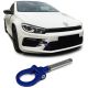 Γάντζος Ρυμούλκησης Tow Hook Carbon Μπλε Για VW Golf Scirocco Passat / Seat Ibiza Leon (CAR0019413)