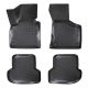 Πατάκια Σκαφάκια 3D Από Λάστιχο TPE Για Audi A3 8P 2003-2012 Rizline 4 Τεμάχια Μαύρα (CAR0019557)