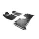 Πατάκια Σκαφάκια 3D Από Λάστιχο TPE Για Nissan Navara D40 2005-2014 Rizline 4 Τεμάχια Μαύρα (CAR0019598)