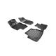 Πατάκια Σκαφάκια 3D Από Λάστιχο TPE Για Skoda Octavia 2013- Rizline 4 Τεμάχια Μαύρα (CAR0019611)