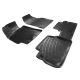 Πατάκια Σκαφάκια 3D Από Λάστιχο TPE Για Toyota Corolla 2002-2006 Rizline 4 Τεμάχια Μαύρα (CAR0019616)
