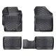 Πατάκια Σκαφάκια 3D Από Λάστιχο TPE Για Toyota Yaris 2013-2020 Rizline 4 Τεμάχια Μαύρα (CAR0019618)