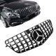 Μάσκα Για Mercedes-Benz E-Class W212 09-13 GT Amg Panamericana Look Μαύρο/Χρώμιο 1 Τεμάχιο (CAR0019841)
