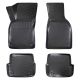 Πατάκια Σκαφάκια 3D Από Λάστιχο TPE Για Audi A4 B6 2001-2004 / A4 B7 2004-2007 Rizline 4 Τεμάχια Μαύρα (CAR0020019)